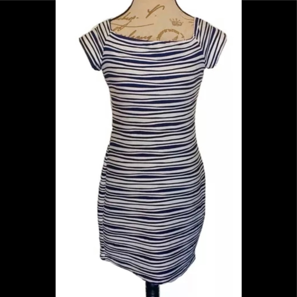 Brat  Star women’s ruched striped above the knee